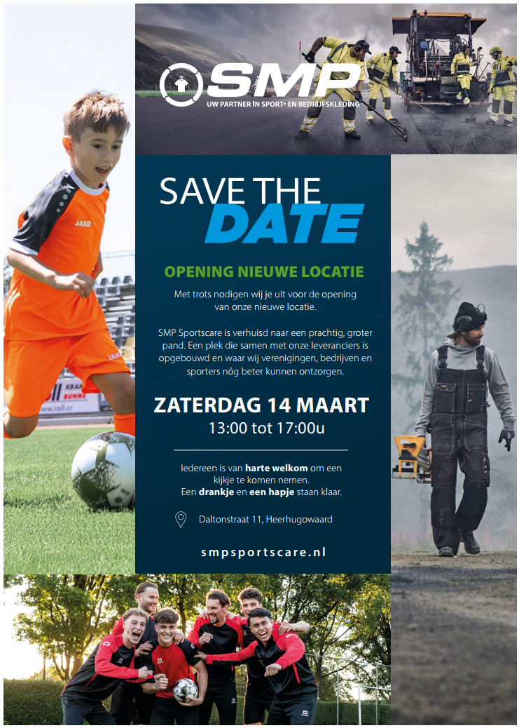 SMP Opening nieuwe locatie | Save the Date